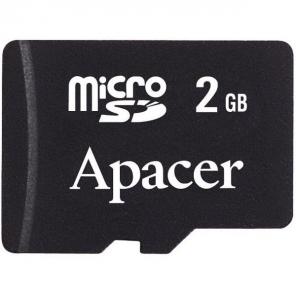 Основное фото Карта памяти SD Micro Apacer AP2GMCSD-R 