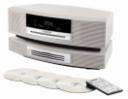 Bose Wave Music System III with multi-CD changer Platinum White