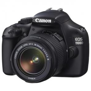 Основное фото Фотоаппарат цифровой зеркальный Canon EOS1100D 18-55DC III Black 