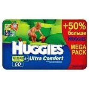 Основное фото Huggies Ultra Comfort 4+ 60 