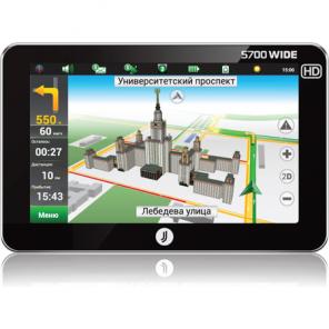Основное фото GPS-навигатор JJ Connect Autonavigator 5700 Wide 