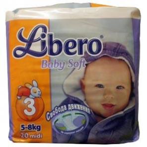 Основное фото Либеро 3 Baby Soft 20 