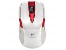Logitech Wireless Mouse M525 White-Red
