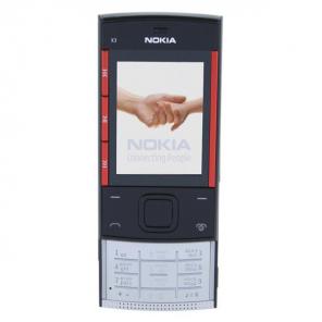 Основное фото Мобильный телефон Nokia X3-00 Black/Red + карта 