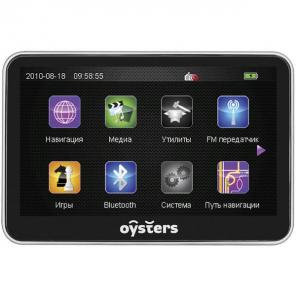 Основное фото Портативный GPS-навигатор Oysters Chrom 1500 