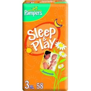 Основное фото Памперс Sleep&Play 3 58 