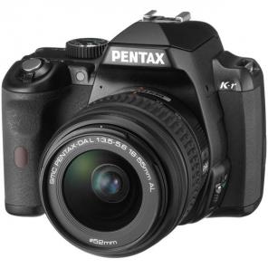 Основное фото Фотоаппарат цифровой зеркальный Pentax K-r+DA L18-55 Black 