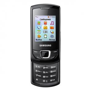 Основное фото Мобильный телефон Samsung GT-E2550 Black 