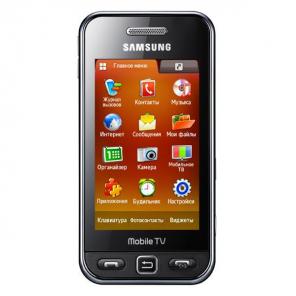 Основное фото Мобильный телефон Samsung GT-S5233 Black 