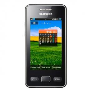 Основное фото Мобильный телефон Samsung GT-S5260 Black 