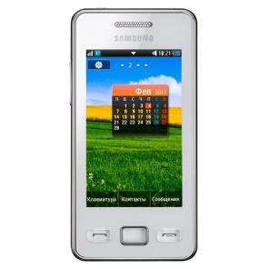 Основное фото Мобильный телефон Samsung GT-S5260 White 