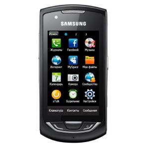 Основное фото Мобильный телефон Samsung GT-S5620 Grey 