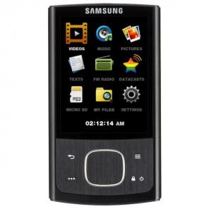 Основное фото Плеер MP3 Flash 4 GB Samsung YP-R0AB 4Gb Black 