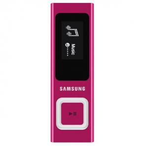 Основное фото Плеер MP3 Flash 4 GB Samsung YP-U6AP 4Gb Pink 