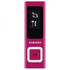 Основное фото Плеер MP3 Flash 2 GB Samsung YP-U6QP 2Gb Pink 