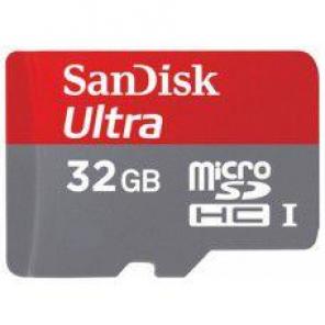 Основное фото Sandisk Ultra microSDHC Class 10 UHS Class 1 32GB 