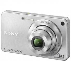 Основное фото Фотоаппарат цифровой компактный Sony DSC-W350 Silver 