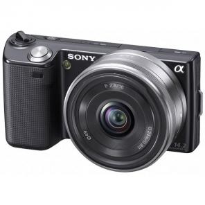 Основное фото Фотоаппарат цифровой со сменной оптикой Sony NEX-5A Black 
