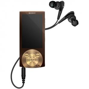 Основное фото Плеер MP3 Flash 8 GB Sony NWZ-A844T Brown + кабель 
