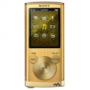 Основное фото Плеер MP3 Flash 8 GB Sony NWZ-E454 Gold 