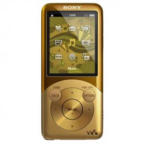 Основное фото Плеер MP3 Flash 8 GB Sony NWZ-S754 8Gb Gold 