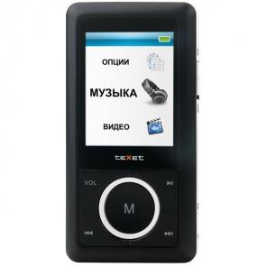 Основное фото Плеер MP3 Flash 8 GB teXet T-590 Black/White 