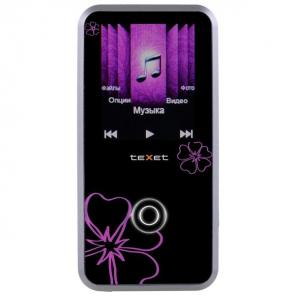 Основное фото Плеер MP3 Flash 4 GB teXet Т-679 Black 