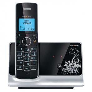Основное фото Телефон DECT teXet ТХ-D8600А Black/Dekor 