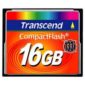 Основное фото Карта памяти CompactFlash Transcend 16Gb/CF 133 